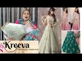 Designer Long Anarkali , Princess Lehenga. Mehendi Lehenga/ KREEVA Haul / SWATI BHAMBRA