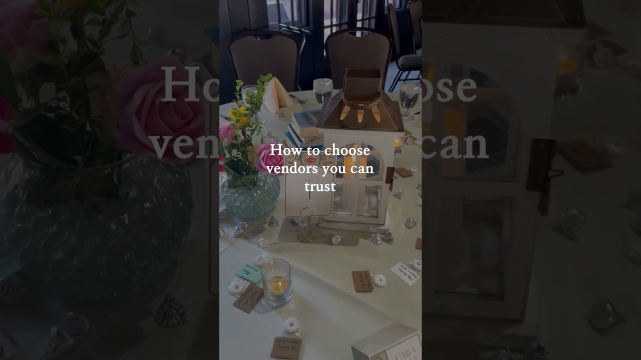 WAIT! ✋ Before you book those vendors...