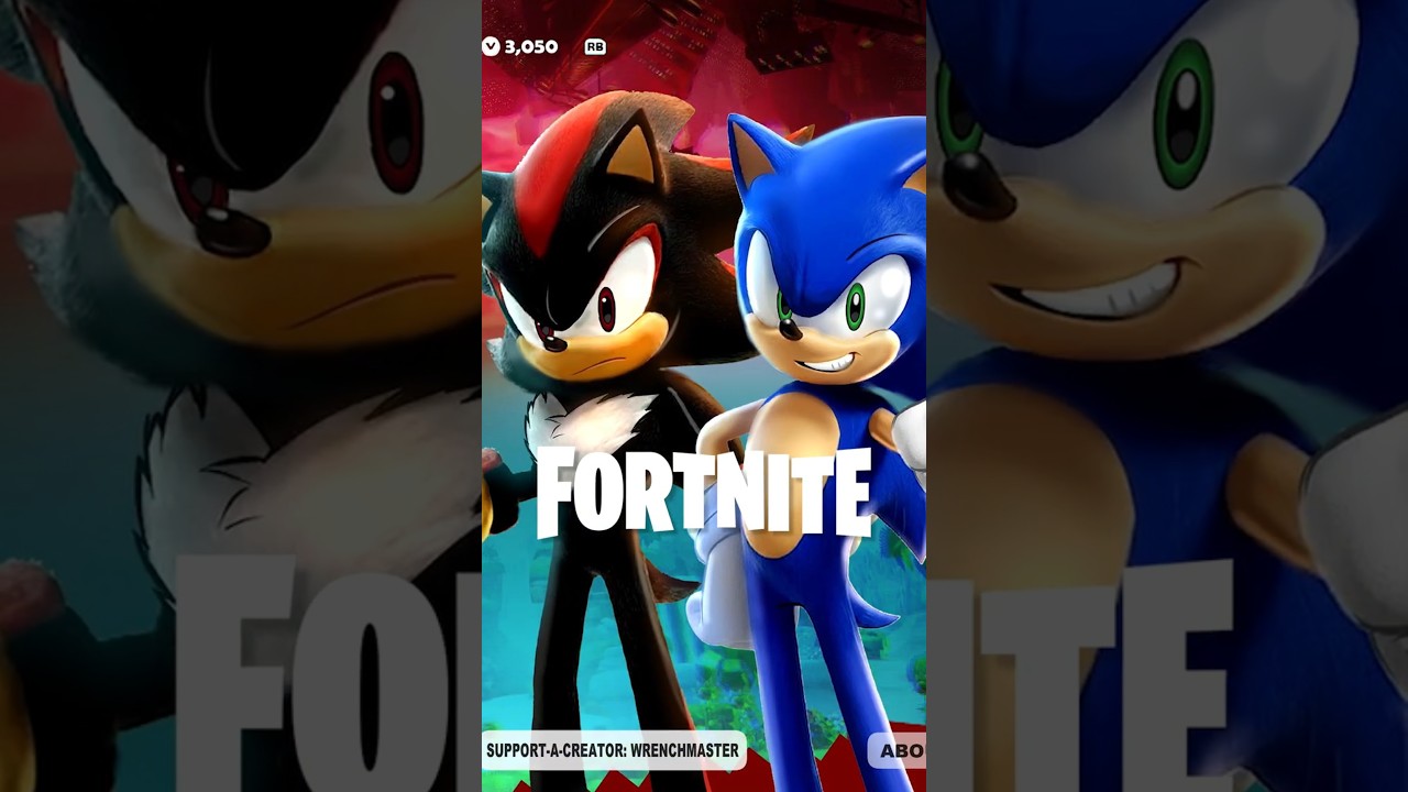 SONIC THE HEDGEHOG X FORTNITE COLLAB SKINS CONFIRMED?!