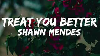 Shawn Mendes - Treat You Better (Lyrics)