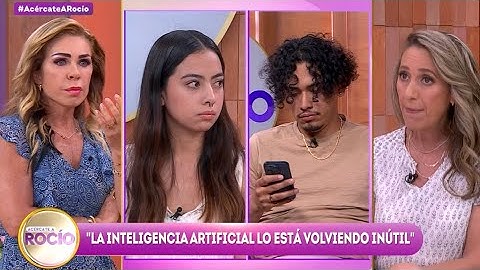 “La IA lo está volviendo inútil” Programa del 24 de junio del 2025 / Acércate a Rocío