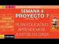 🔴 Proyecto 7 Semana 4 [RESUELTO] BACHILLERATO  BGU 💯