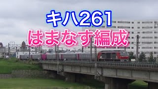 キハ261系の甲種輸送を撮りに豊平川へ