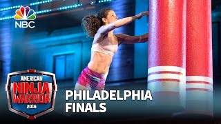 Famous Michelle Warnky at the Philadelphia Finals - American Ninja Warrior 2016 Profile