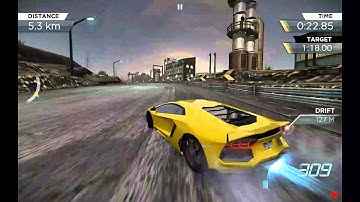 Need for Speed Most Wanted Android: Lamborghini Aventador