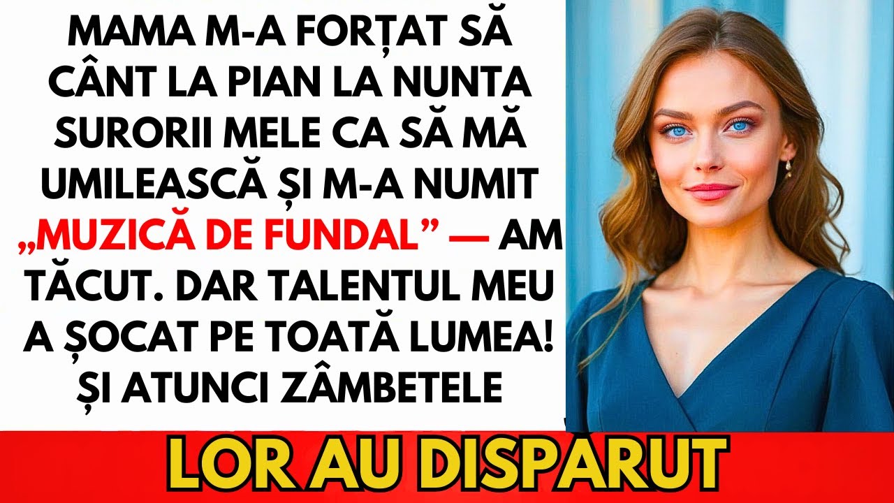 Mama M-a Forțat Să Cânt La Nunta Surorii — Cântecul Meu I-a Șters Zâmbetul