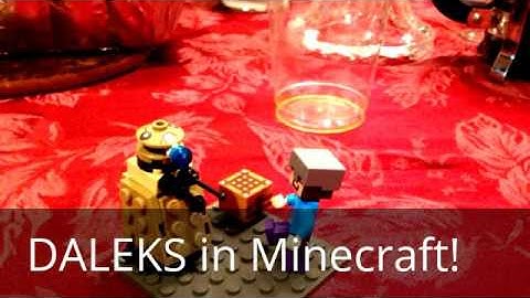 If Daleks were in Minecraft