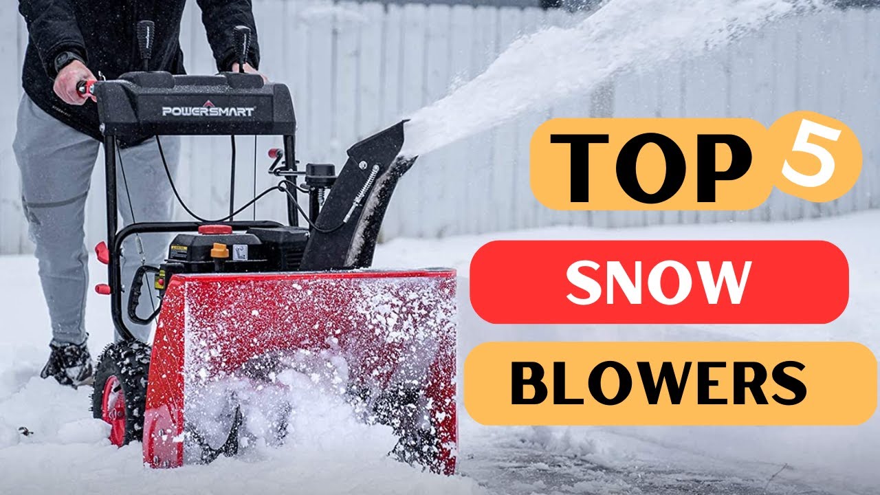Best Snow Blowers on Amazon Top 5 Snow Blowers for the money YouTube