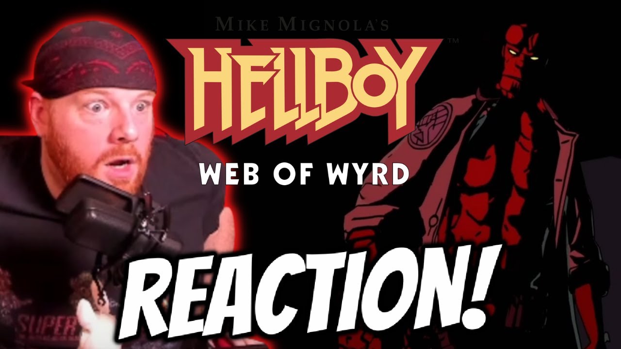 A NEW HELLBOY GAME!!! - Hellboy Web of Wyrd - Krimson KB Reacts - Game Awards 2022