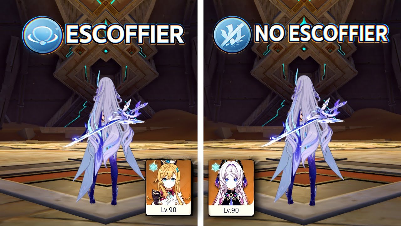 🤯 Don't pull Skirk before watching this!!❌ C0R1 Skirk with Escoffeir Vs Without Escoffeir 😱