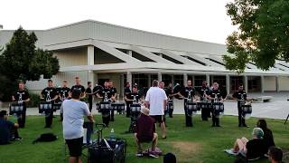 Blue Devils 2018 Drumline Show part - 1st show of season