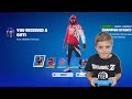 Gifting My 10 Year Old Kid NEW FNCS Skin Bundle &amp; Unlocking NEW Free Fortnite Battle Pass Skin Style