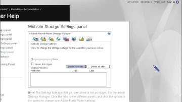 how to clear your Adobe Flash Player Cache for XP