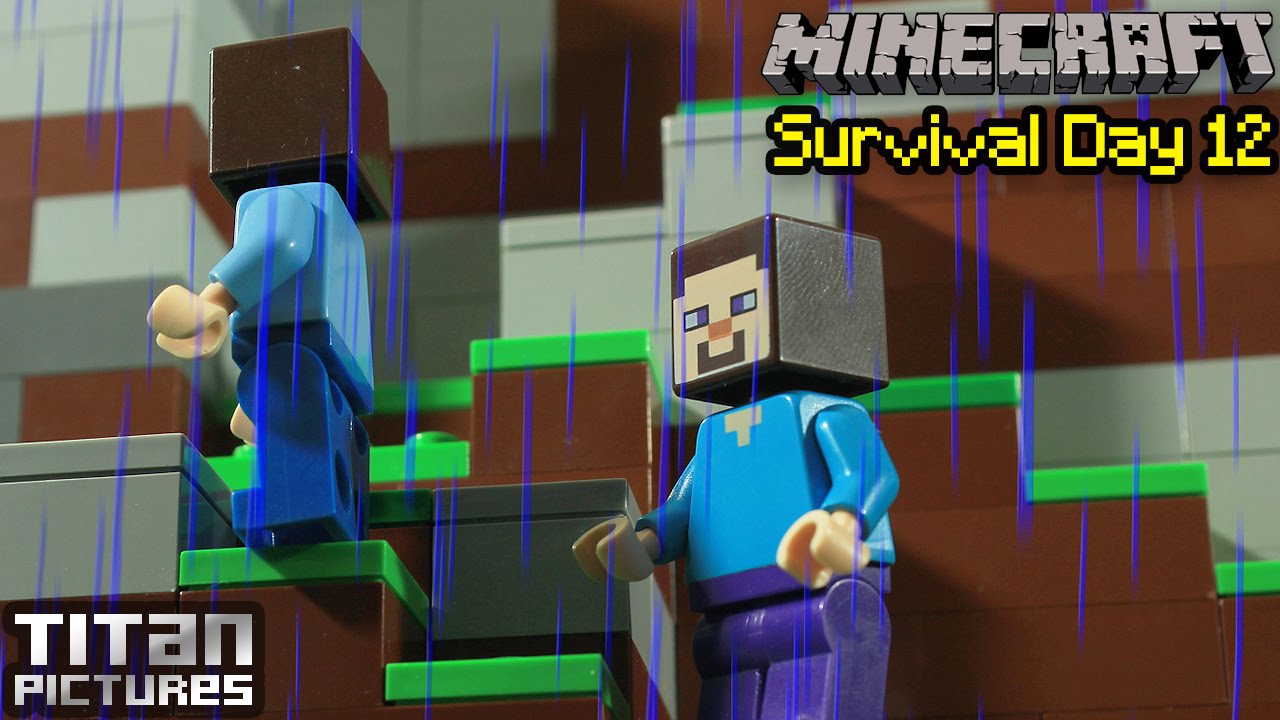 lego minecraft survival day 12