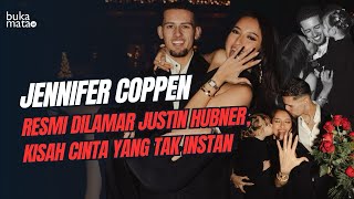 Perjalanan Cinta Jennifer Coppen dan Justin Hubner, Dari Perbedaan hingga Lamaran