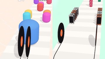 Twin slicer | All levels gameplay Android, iOS#asmr #shorts #gaming #game