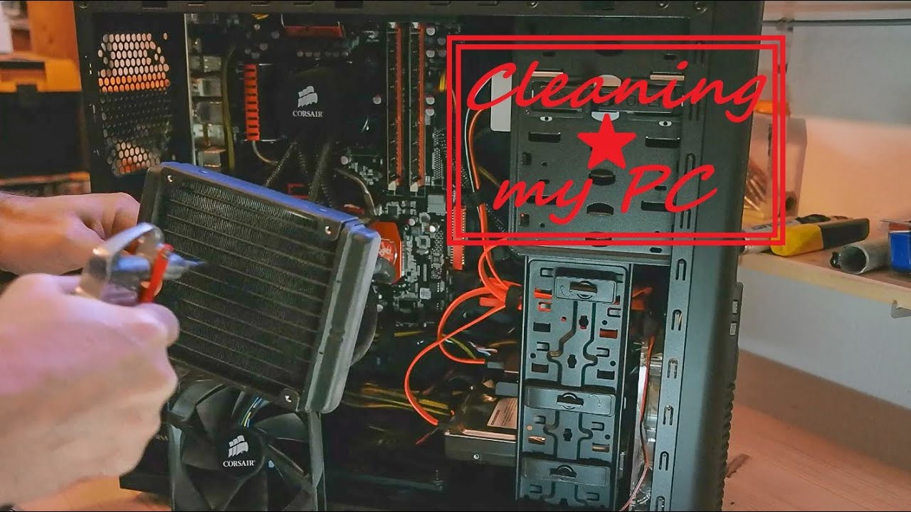 Cleaning My PC In Fast Forward YouTube