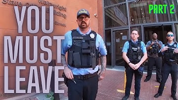 MY CAMERA IS THE PROBLEM (part 2) - FIRST AMENDMENT AUDIT #firstvlog 