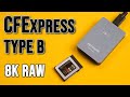 Pergear CFexpress Type-B Card & Card Reader Review