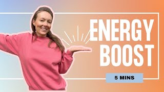 5 Minute Exercise To Boost Energy & Alertness