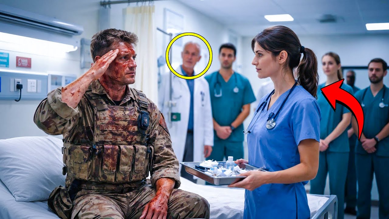 The Doctors Mocked the “New Nurse” — Until the Wounded Navy SEAL Commander Saluted Her.