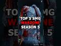 TOP 5 *BROKEN* SMGs in Warzone Season 5  (Best Warzone Loadouts)