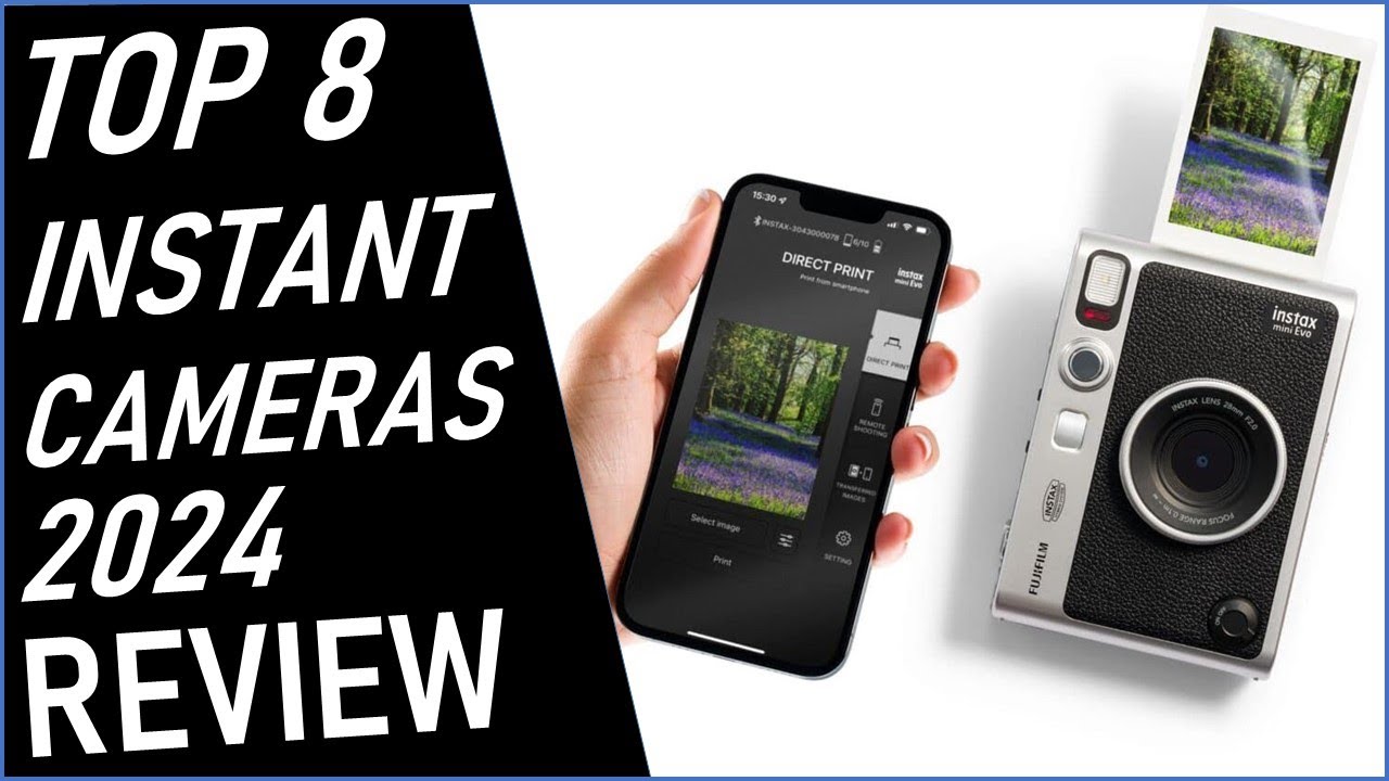 TOP 8 BEST INSTANT CAMERAS FOR 2024 (Top 5 Picks) - YouTube
