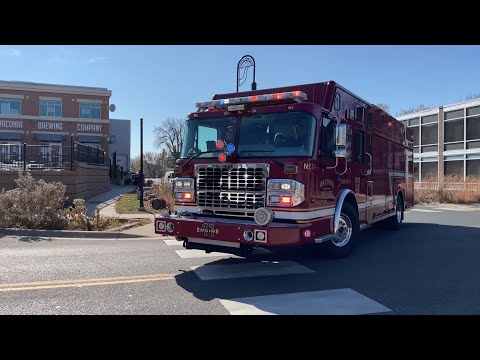 Waconia Chief 1 & Engine 11 Responding