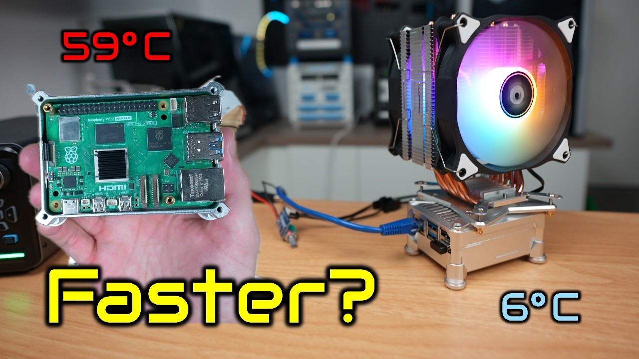 The Most Overkill Raspberry Pi 5 Cooler I've Ever Built