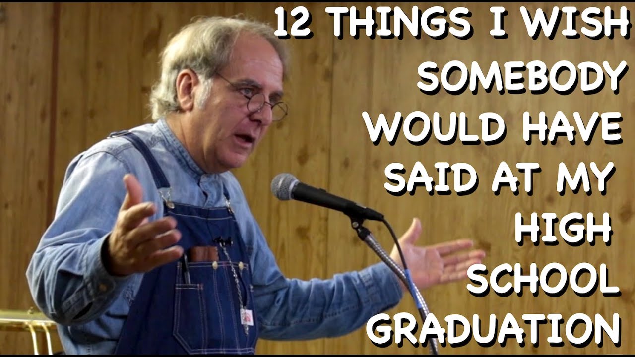 High School Commencement Speech by Pa Mac YouTube