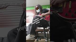 #ambient guitar in the back of work #frippertronics #guitar #soundscape  #electricguitar #guitar