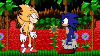 fleetway sonic meets faker