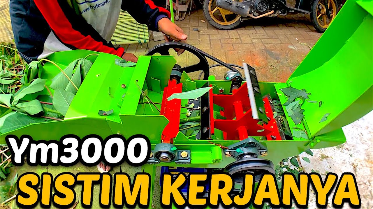 Mesin Cacah Rumput Sistim Kerja Terbaru, Cara Manual Yang Paling Sederhana | Chaff Cutter Diy