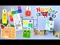 The Numberblocks The Big Picture Episode - With The Numberblock Mathlink Cubes 1-20 | Stampolines!