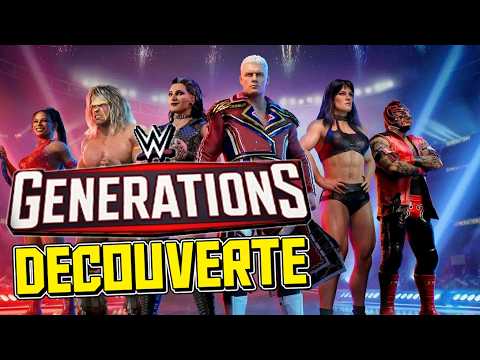 DÉCOUVERTE DE WWE GENERATIONS : ERAS COLLIDE !!
