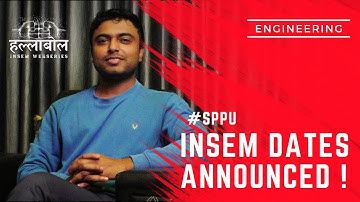 INSEM DATES ANNOUNCED | HALLABOL SERIES | SPPU ENGINEERING | #sppuexam #purplehatinstitute #m1 #m3