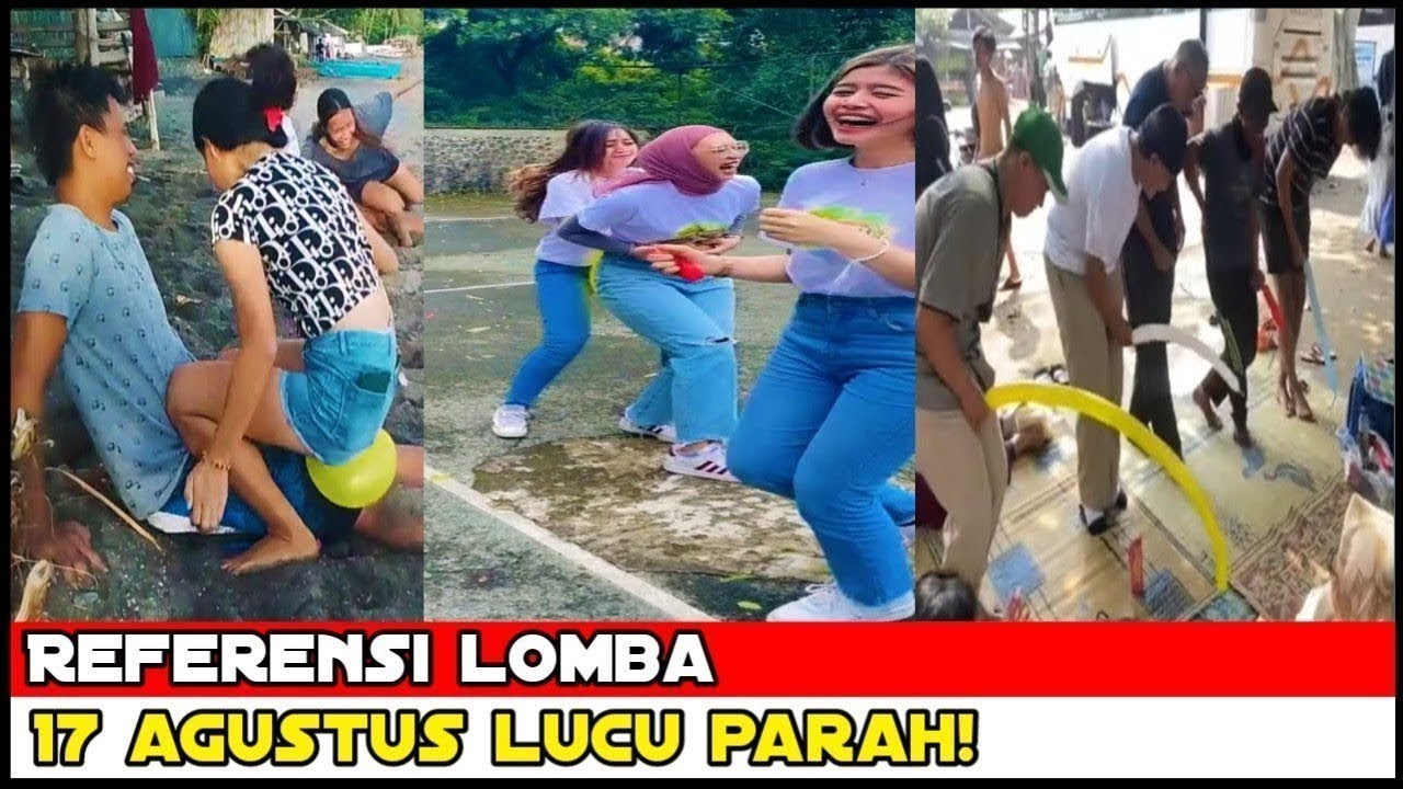 REFERENSI LOMBA 17 AGUSTUS PALING LUCU DAN UNIK 🤣UNTUK MENYAMBUT HUT RI KE 80 TAHUN 2025