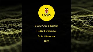 UNSW Immersive Projects Showcase 2025 Av2