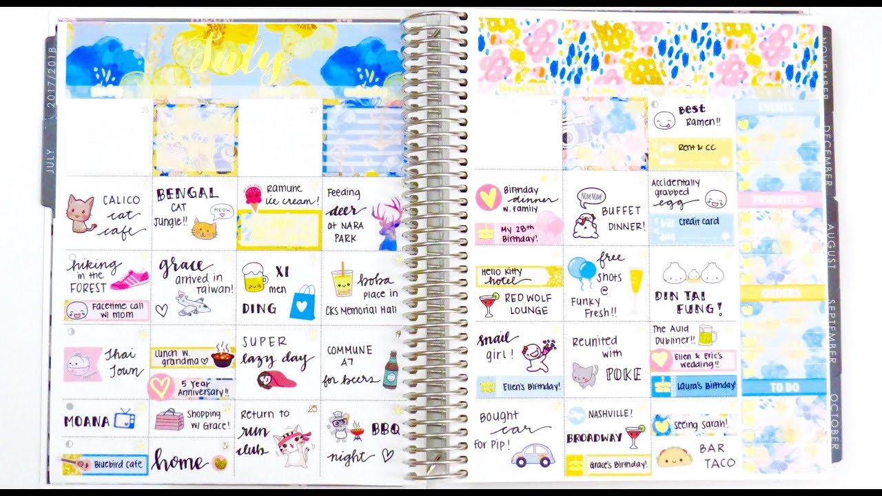 July Monthly PWM Ft. Sugar Paper Bear