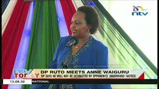 Dp Ruto Meets Anne Waiguru Amid Storm Over Ipsos Corruption Poll
