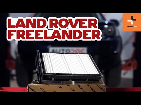 Wymiana filtr kabinowy Land Rover Freelander 1 TUTORIAL | AUTODOC