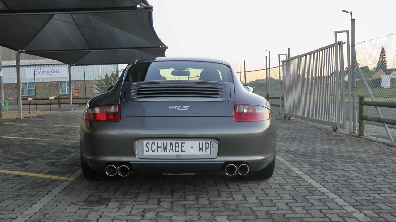 Porsche  Carrera S with Tubi Style Exhaust System - YouTube