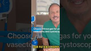 Choose laughing gas for your vasectomy or cystoscopy #vasectomy #nitrousoxide #fypシ