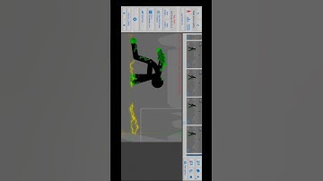 BLUE AND BROWN VS GREEN – Making the Scene Right Now! (Stick Nodes Animation) #shorts
