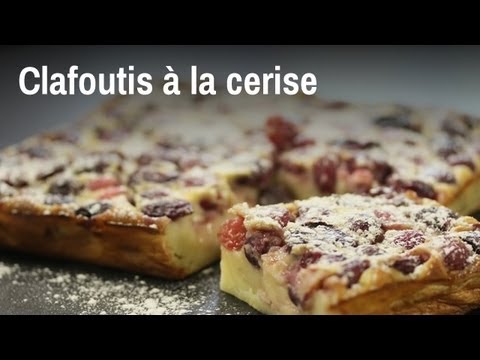 Vidéo: Clafoutis Français à La Cerise Et Au Cognac