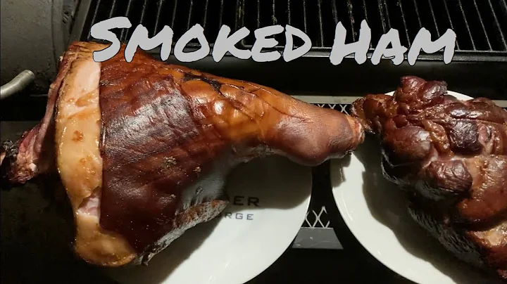 Brine and Smoke A Ham At Home, Home cured ham, Holiday smoked Ham