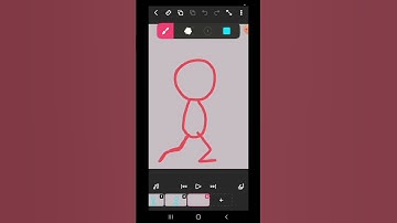 totally not me trying to make a walk cycle 🥲 #animation #flipaclip