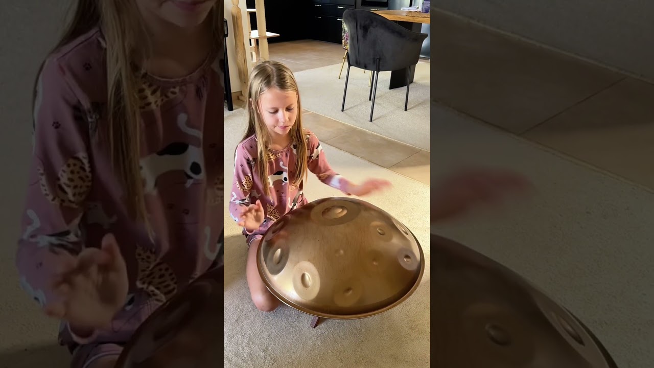 Always fascinating to see how different emotions manifest into different music. #handpan
