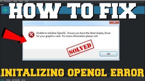 Emulator not working windows 11 || Open gl error fixed || Graphic driver outdated #mehul444yt