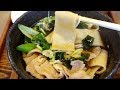 群馬桐生名物『ひもかわうどん』の人気店【藤屋本店】肉南うどんを食べた！幅広麺に驚き！群馬・桐生